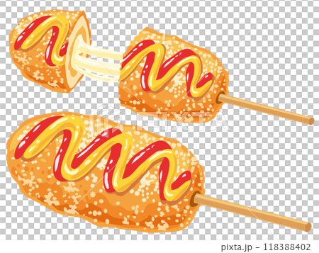 チーズハットグ 118388402