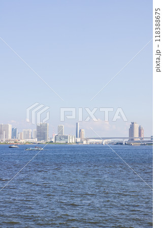 竹芝桟橋から見たお台場方向の風景 118388675