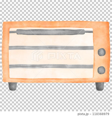 Oven, hand drawn, transparency illustration. Oven, hand drawn, transparency illustration. 118388979