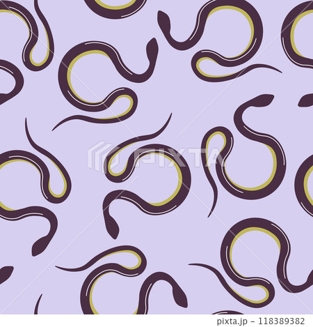 Abstract Snake Pattern Design vector Abstract Snake Pattern Design vector 118389382