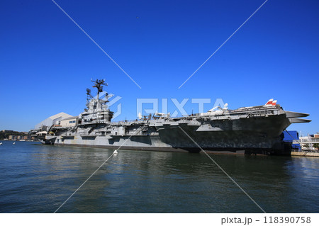 intrepid sea air space museum in New York intrepid sea air space museum in New York 118390758
