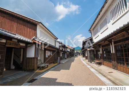 《関宿・中町の町並み》旧東海道・三重県・古い町並み 118392323