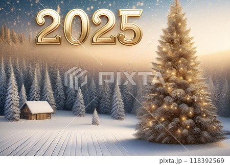 ハッピーニュイヤー　2025 118392569