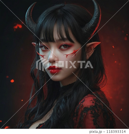 可愛い悪魔 118393314