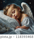 眠っているあどけない天使 118393468