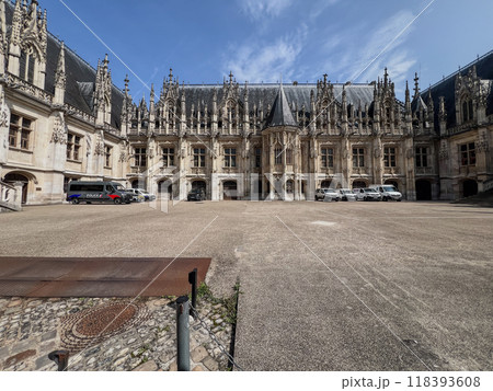 Rouen Palace of Justice, one of the most beautiful Gothic palaces of France 118393608