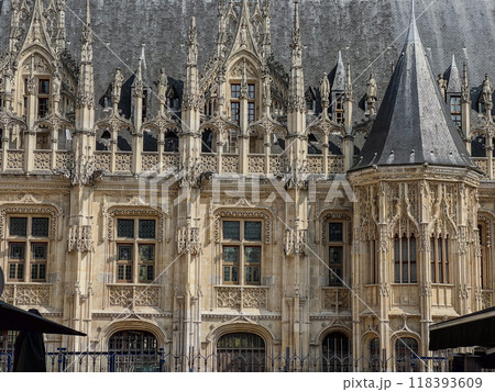 Rouen Palace of Justice, one of the most beautiful Gothic palaces of France 118393609