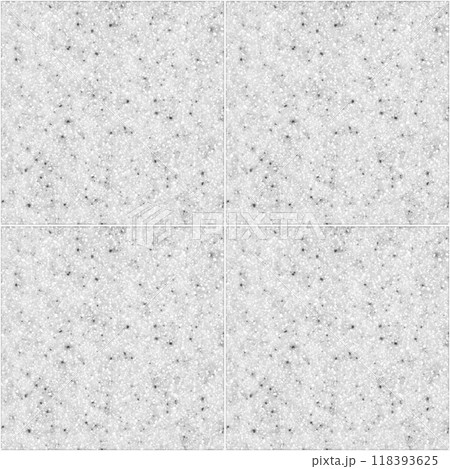 Quartz gray square seamless ceramic mosaic tile and pattern useful as background or texture 118393625