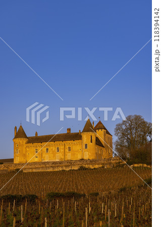 Chateau de Rully castle, Saone-et-Loire departement, Burgundy, France Chateau de Rully castle, Saone-et-Loire departement, Burgundy, France 118394142