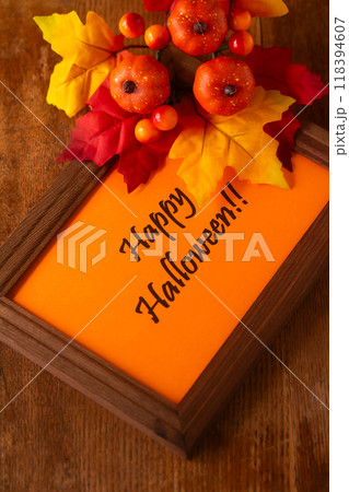 ハロウィン・Happy Halloween!!のタイトルフレーム ハロウィン・Happy Halloween!!のタイトルフレーム 118394607