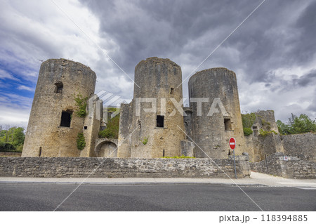 Villandraut castle (Chateau de Villandraut) Gironde departement, Aquitaine, France 118394885