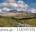 【阿蘇山】爽やかな夏空と阿蘇中岳 118395395