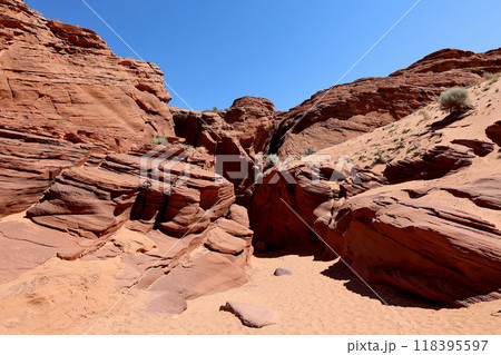 ハイアー・アンテロープ・キャニオン　の出口周辺 118395597