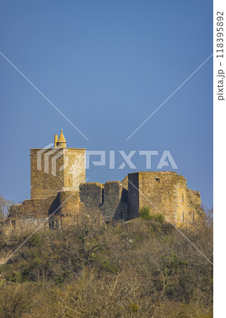 Brancion castle (Chateau de Brancion), Martailly-les-Brancion, Burgundy, France 118395892