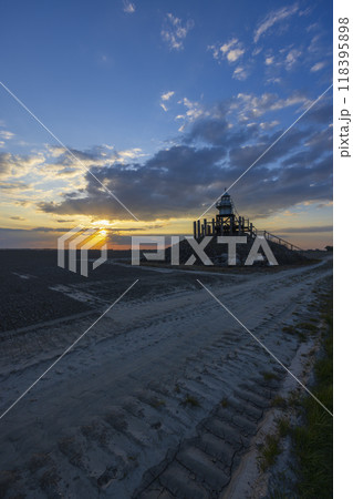 Blokzijl lighthouse, Flevoland, The Netherlands 118395898