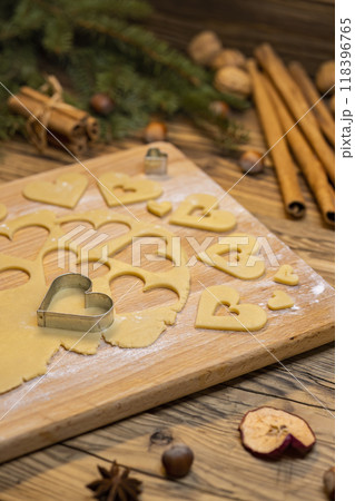 making of the Christmas cookies making of the Christmas cookies 118396765