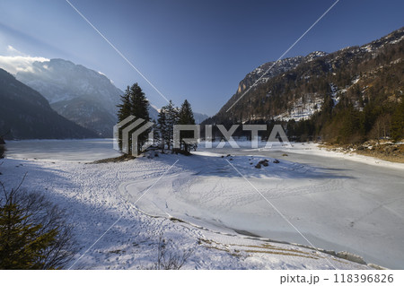 Lago de Predil, Province of Udine, Italy 118396826