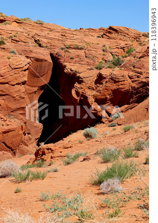 アッパー・アンテロープ・キャニオン　の出口周辺 118396943