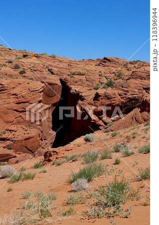 アッパー・アンテロープ・キャニオン　の出口周辺 118396944