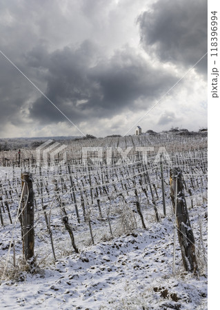 Calvary near Hnanice, Znojmo region, Southern Moravia, Czech Republic Calvary near Hnanice, Znojmo region, Southern Moravia, Czech Republic 118396994