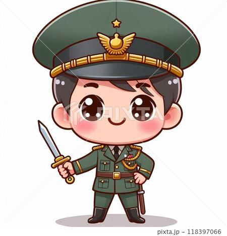 かわいい 将軍 イラスト かわいい 将軍 イラスト 118397066