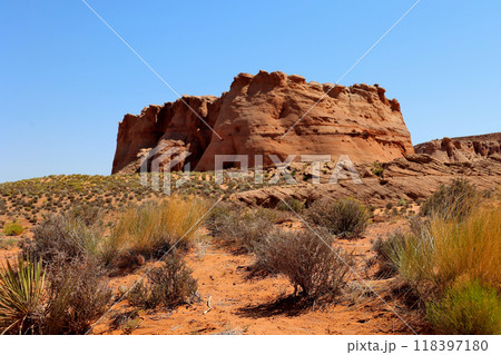 アッパー・アンテロープ・キャニオン　の出口周辺 118397180