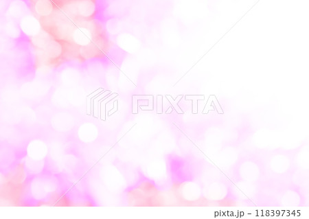キラキラ・ピンクとオレンジ 背景素材 118397345
