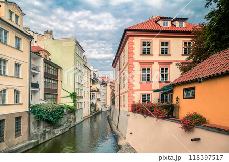 Certovka Canal in Prague, Czech Republic 118397517