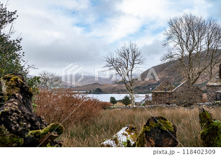 The lost village of Glenthornan by Dunlewey in County Donegal - Ireland The lost village of Glenthornan by Dunlewey in County Donegal - Ireland 118402309