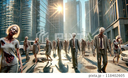 ゾンビのイラスト 118402605