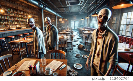 ゾンビのイラスト 118402764