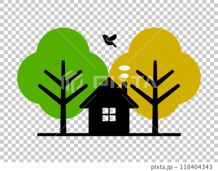 大自然中可愛的房子 大自然中可愛的房子 118404343