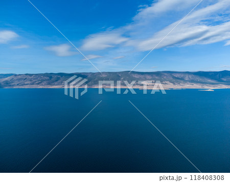 Lake Baikal. the steppes of Olkhon. Warm autumn days. 118408308