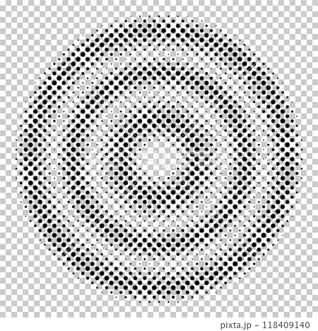 半色調三圈黑色 118409140