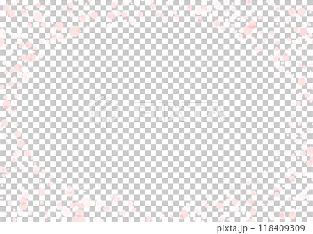 Polka dot frame bubble pink Polka dot frame bubble pink 118409309