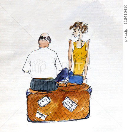 pencil drawing illustration, portrait, sketch pencil drawing illustration, portrait, sketch 118410410