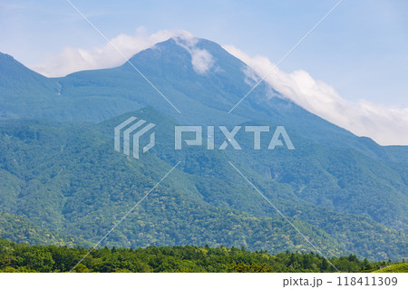 世界自然遺産　北海道知床の夏　羅臼岳 118411309