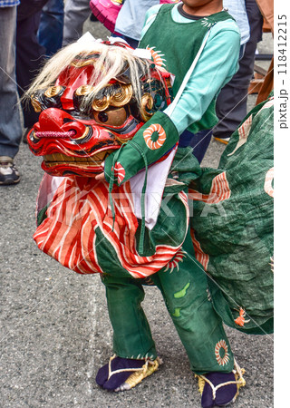 秋の高山祭 獅子舞 秋の高山祭 獅子舞 118412215