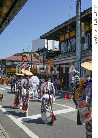 高山祭(2017年)ユネスコ無形文化遺産登録記念　祭行列 118413447