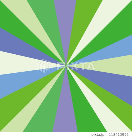 幾何学模様　三角形　フレッシュ 118413992