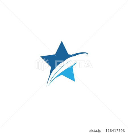Star Logo Template vector icon illustration design 118417398