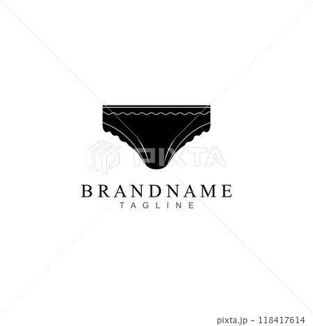 Bikini Logos Vector Template. Swimsuit Logo Design 118417614