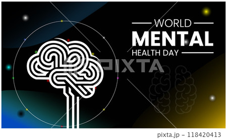 World Mental Health Day Matters Let's Break the Silence 118420413