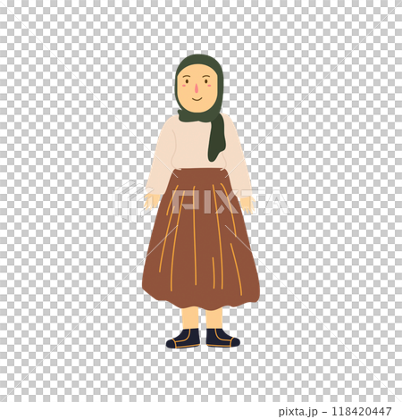 fashionable muslim girls  118420447