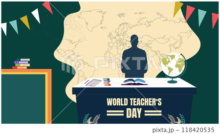 Celebrating the Heart of Education Our Teachers, World teachers day 118420535
