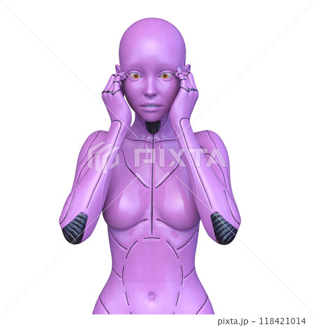 女性サイボーグ 女性サイボーグ 118421014