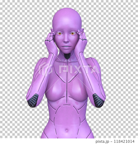 女性サイボーグ 女性サイボーグ 118421014