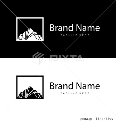 Iceberg Logo, Antarctica Logo Design, Simple Nature Landscape Vector Illustration Template Iceberg Logo, Antarctica Logo Design, Simple Nature Landscape Vector Illustration Template 118421195