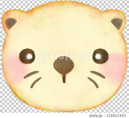 かわいいラッコのイラスト 顔 かわいいラッコのイラスト 顔 118421343