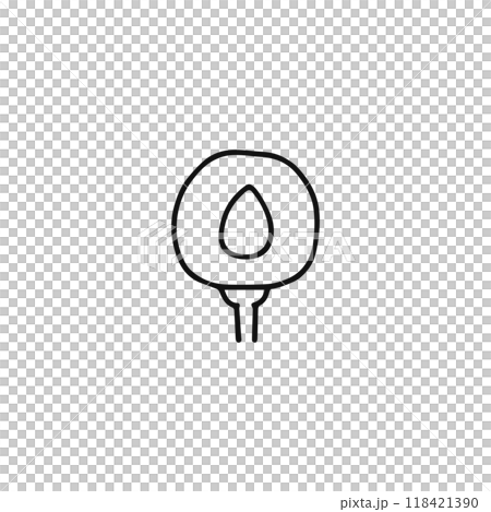 種子果實線描 種子果實線描 118421390